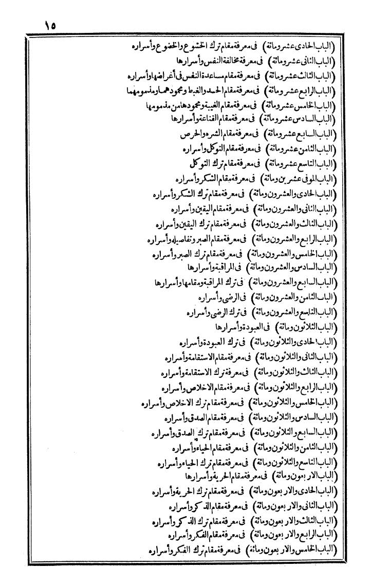 futmak.com - الفتوحات المكية - الصفحة 15 - من الجزء الأول