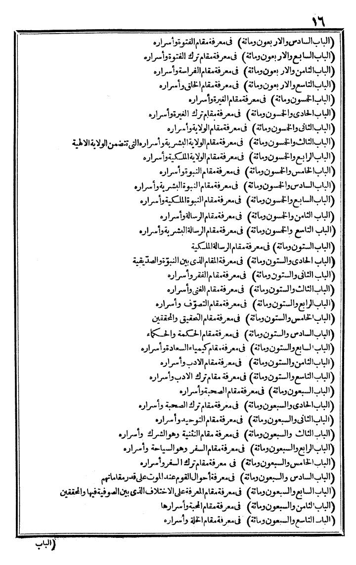futmak.com - الفتوحات المكية - الصفحة 16 - من الجزء الأول
