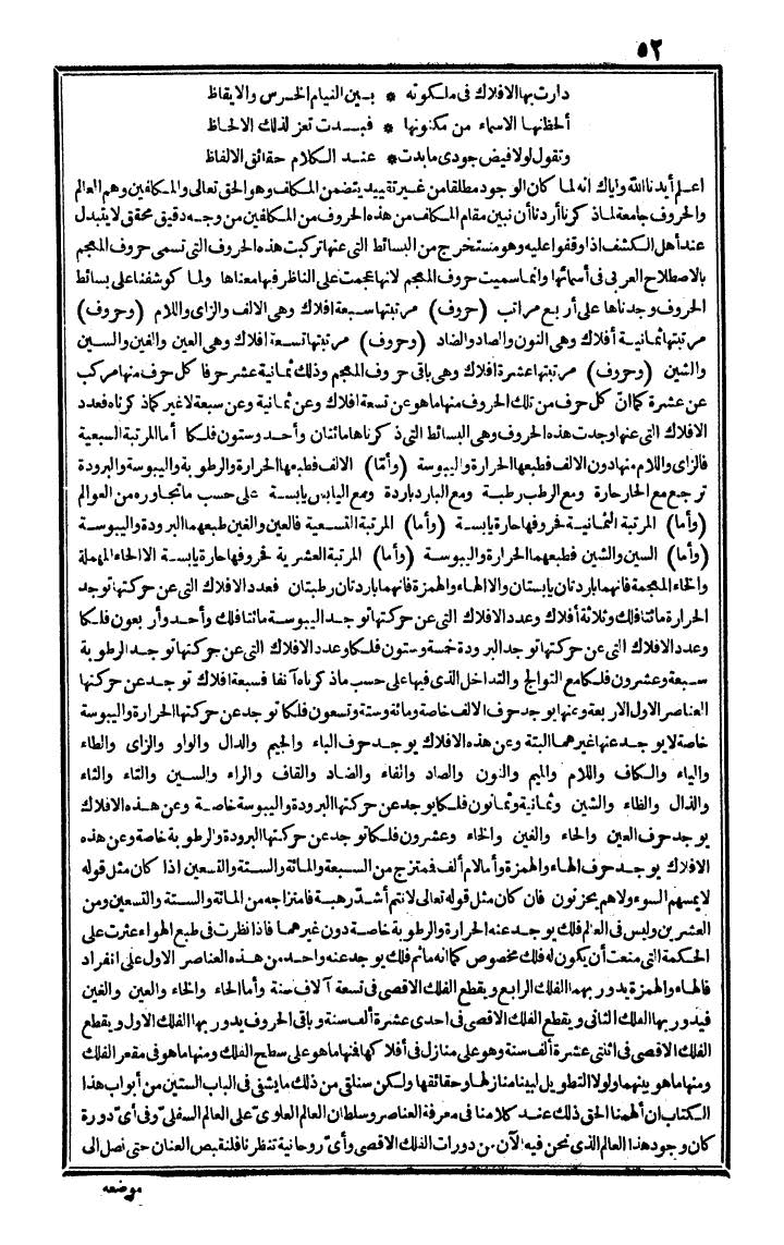 futmak.com - الفتوحات المكية - الصفحة 52 - من الجزء الأول